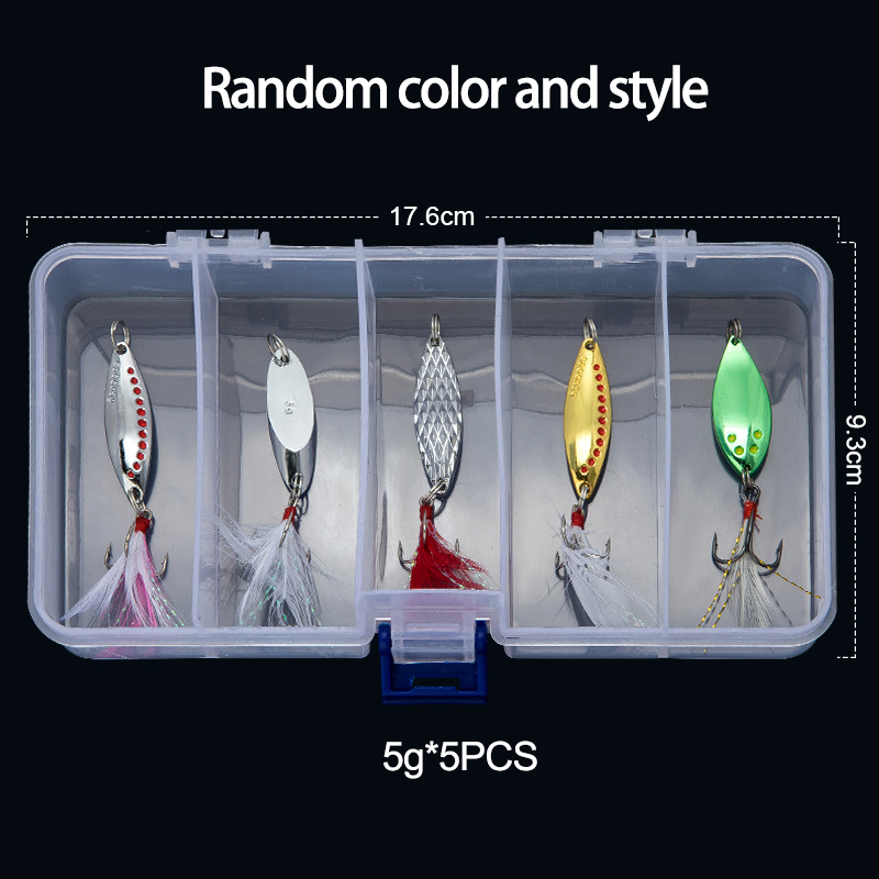 Fishing Lure Spinnerbait - Metalen Lepel Spinner Vissen Lokken 5g