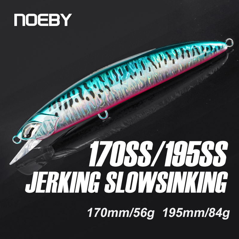 Fishing Lure Jerkbait - NOEBY Schokken Langzaam Zinkende Minnow Vissen