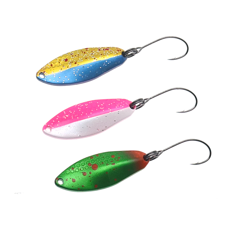 Fishing Lure Spoon - Forel Spoon 2g 2.3g 3.5g Metalen