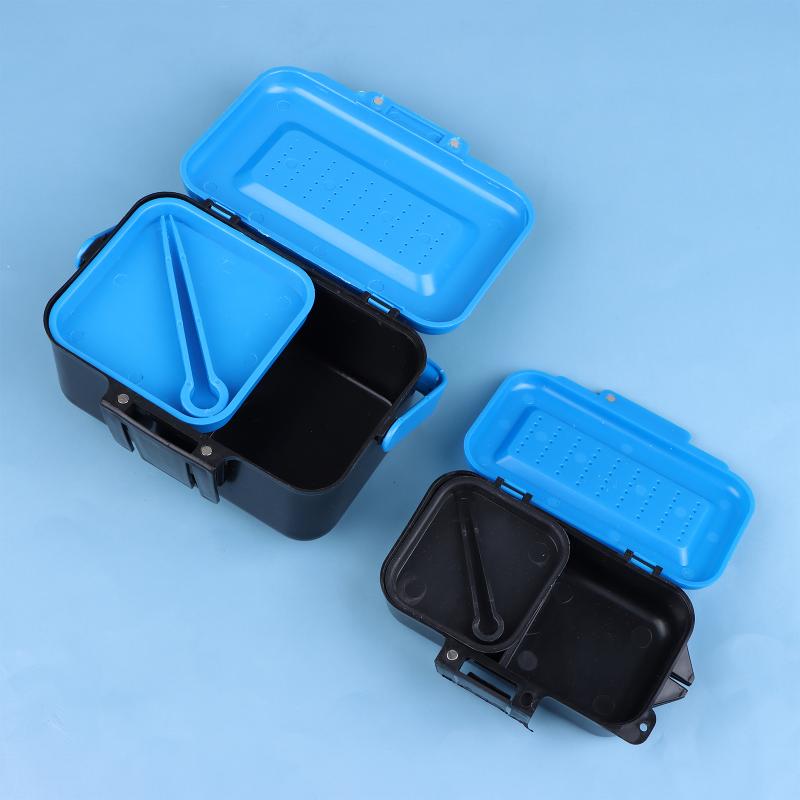 Fishing Lure Box - Draagbare vislokdoos, levende aasdoos, haakjesdoos, regenwormen
