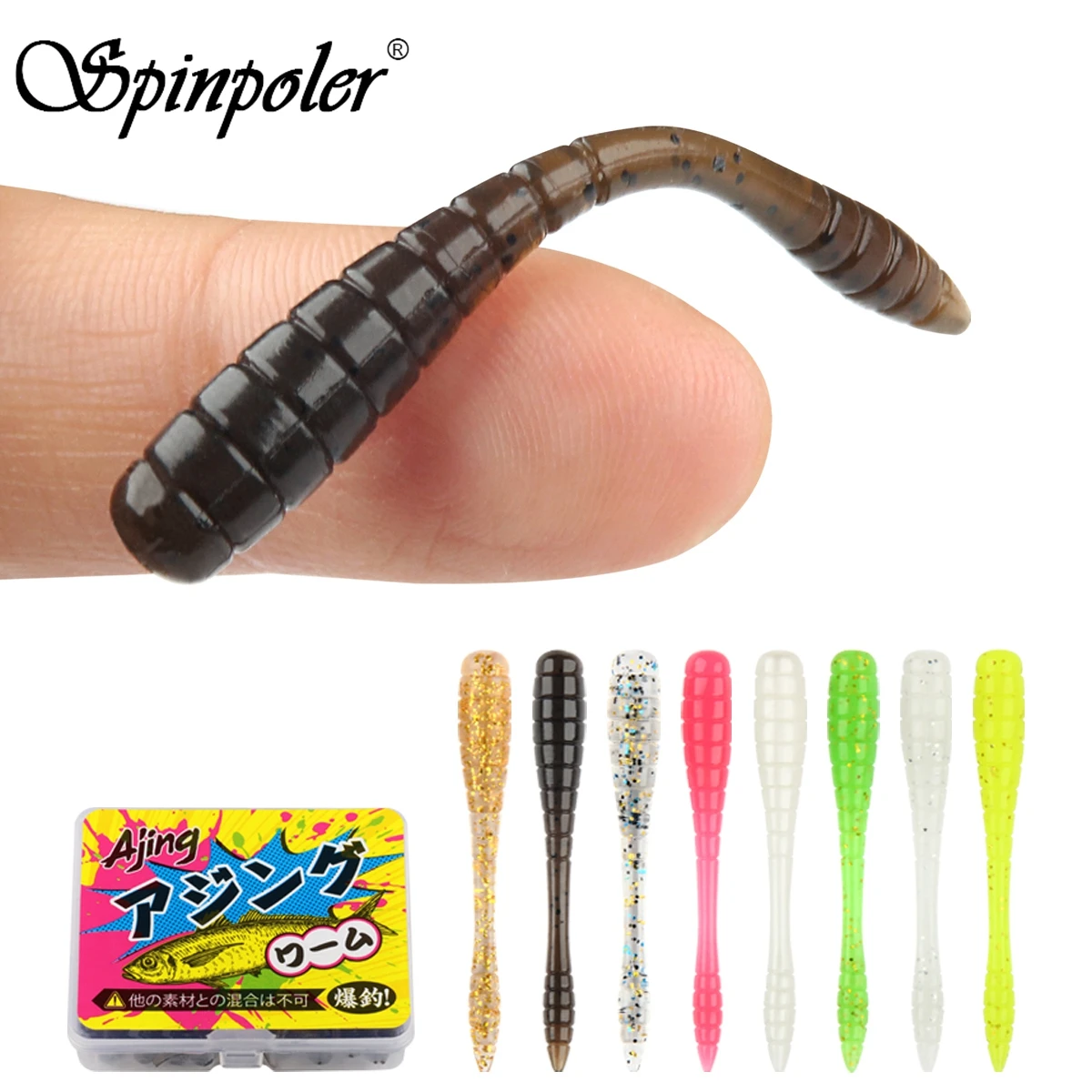 Fishing Lure Swimbait - Spinpoler TPR Ajing Zacht Kunstaas Rots
