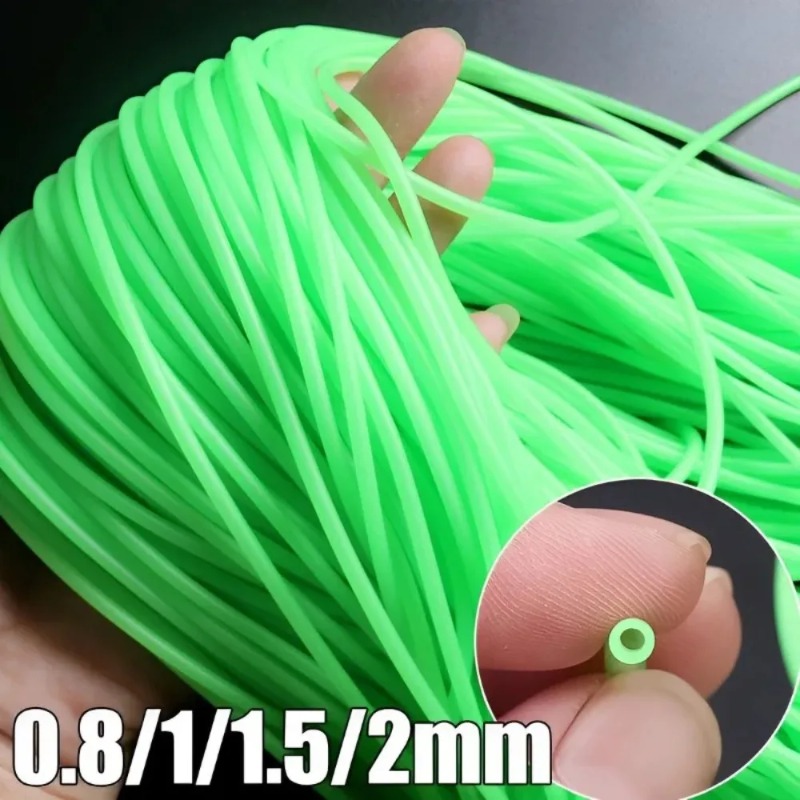 Fishing Lure Making Kit - 0.8/1/1.2/1.5/2mm Lichtgevende Vissen Slang Siliconen Anti