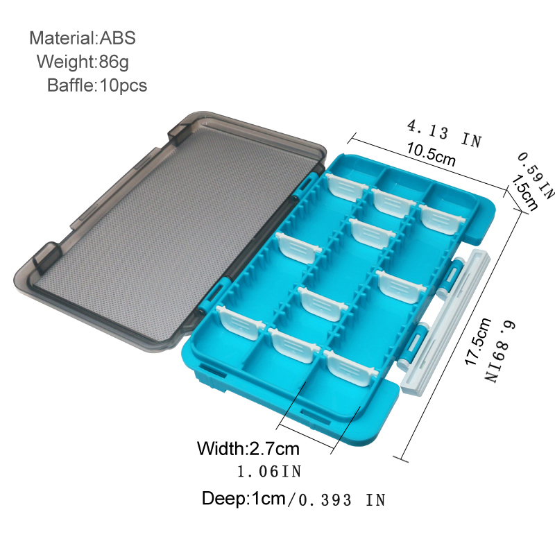 Visgereidoos met verwijderbare - Fishing Lure Spoon recensie en prijs