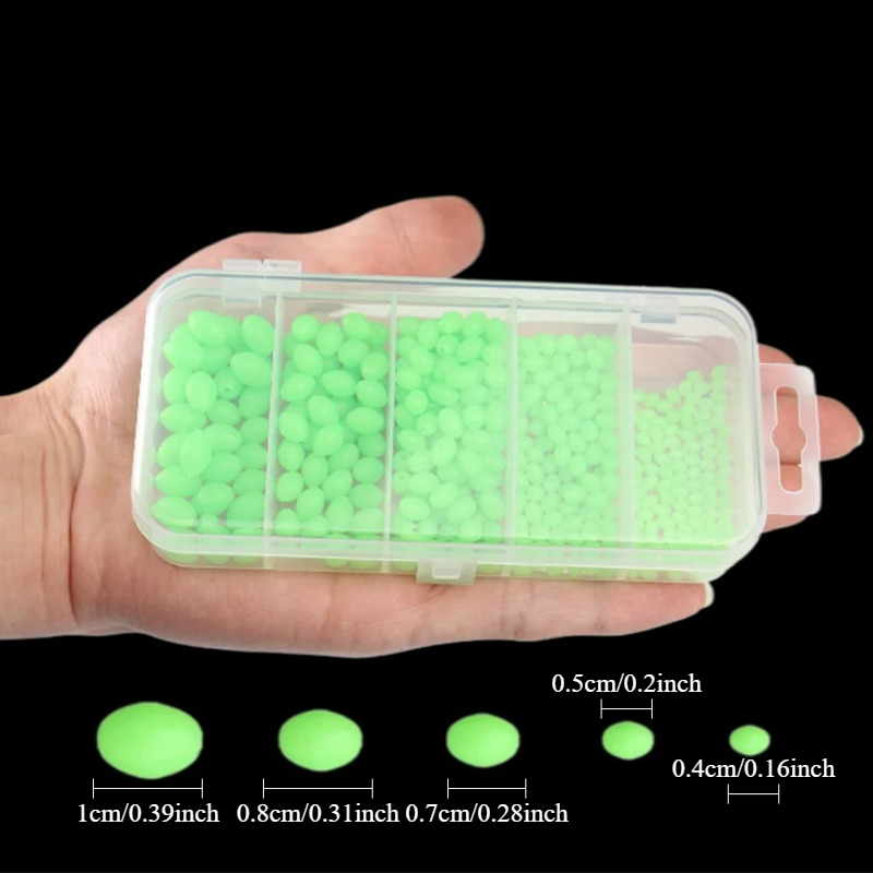 Ackibbik 375 stks/doos Lichtge - Fishing Lure Box recensie en prijs