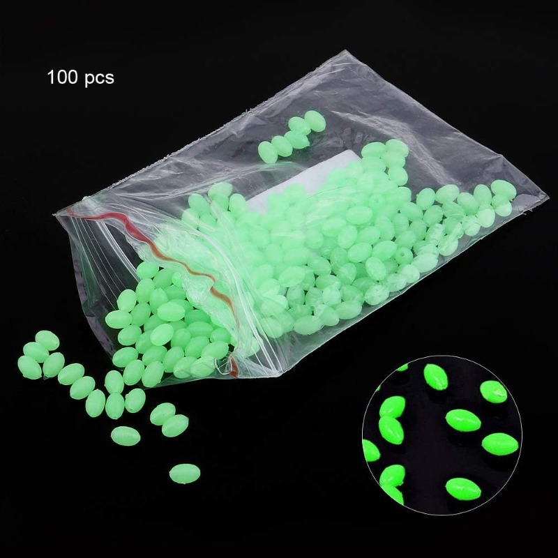 100 stks/partij Ovale Nacht Li - Fishing Lure Making Kit recensie en prijs