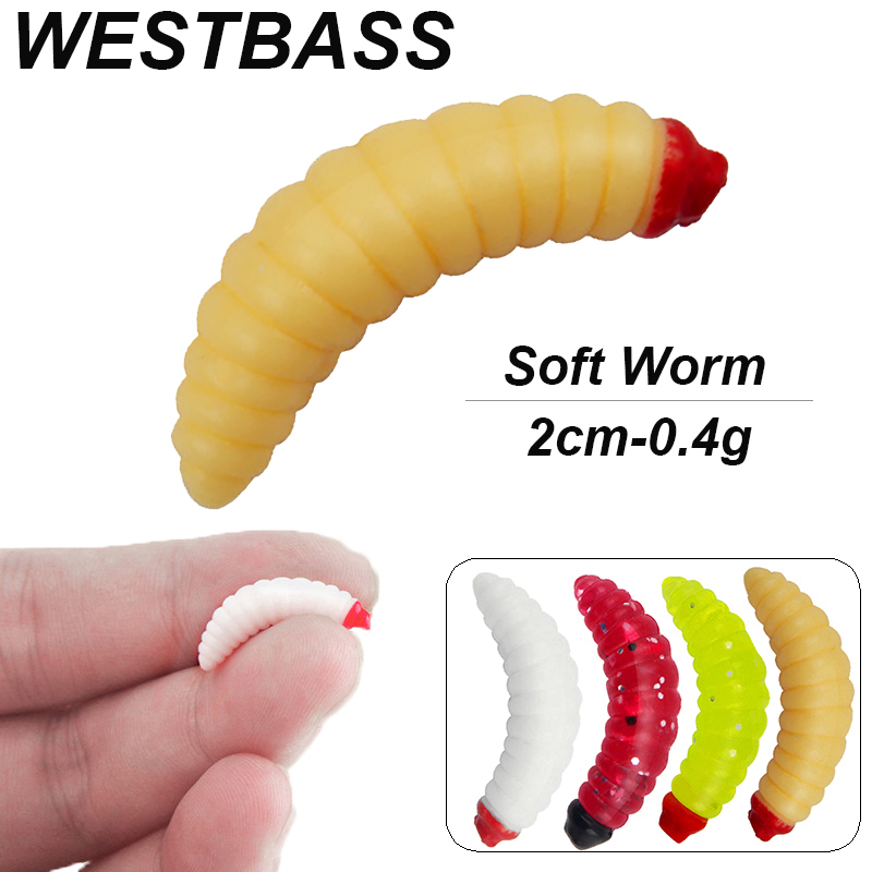 WESTBASS 20/50PCS Zachte Larve - Fishing Lure Soft Plastic recensie en prijs