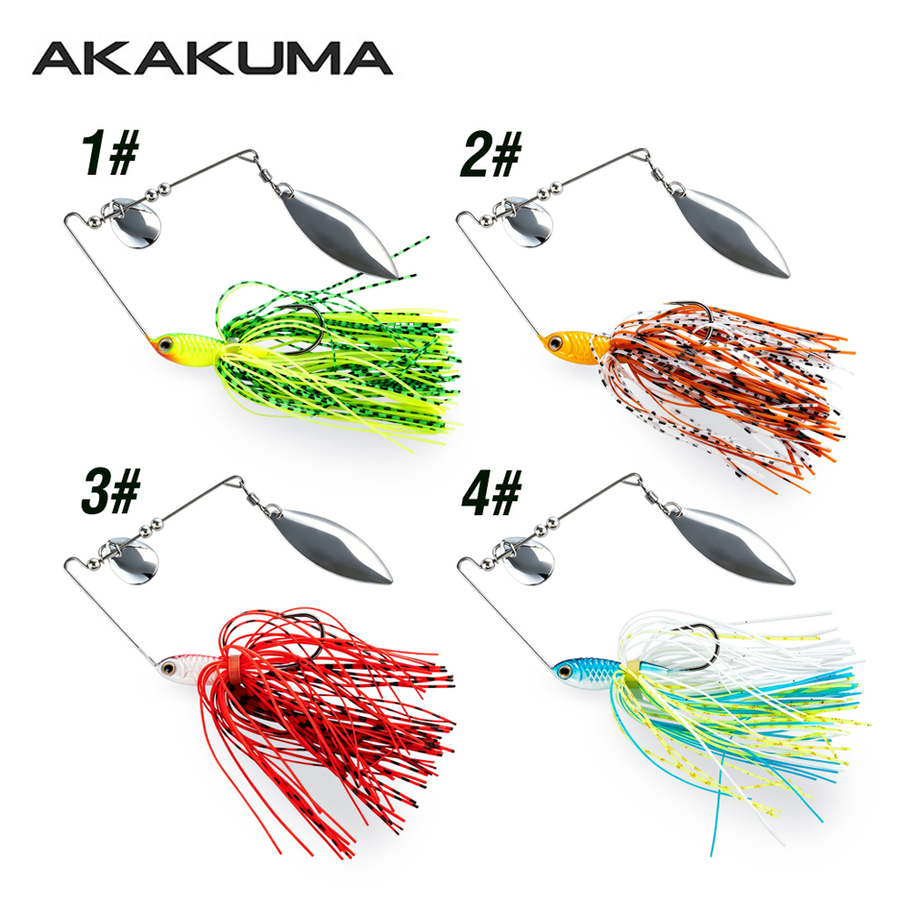 4 stuks 18g Spinnerbait Vislok - Fishing Lure Blade Bait recensie en prijs