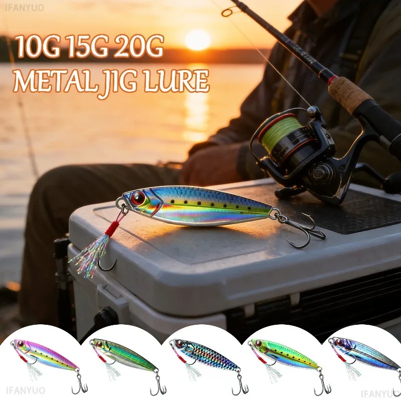 3D-geprinte metalen VIB-vislok - Fishing Lure Blade Bait recensie en prijs