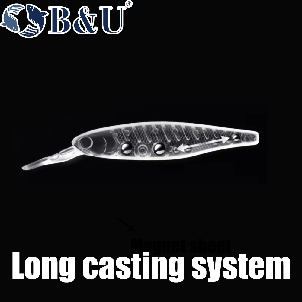 B&U 68mm 3D Printing Shad Opsc - Fishing Lure Jerkbait recensie en prijs
