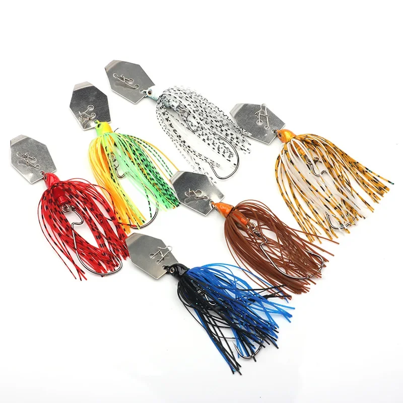 6 stks/set Chatterbait Kunstaa - Fishing Lure Swimbait recensie en prijs
