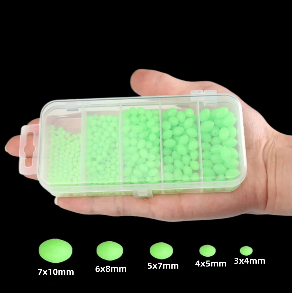 375 stks/set Nacht Lichtgevend - Fishing Lure Soft Plastic recensie en prijs