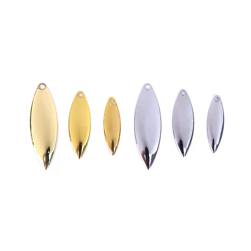 50 stuks Wilgenblad Spinnerbla - Fishing Lure Blade Bait recensie en prijs