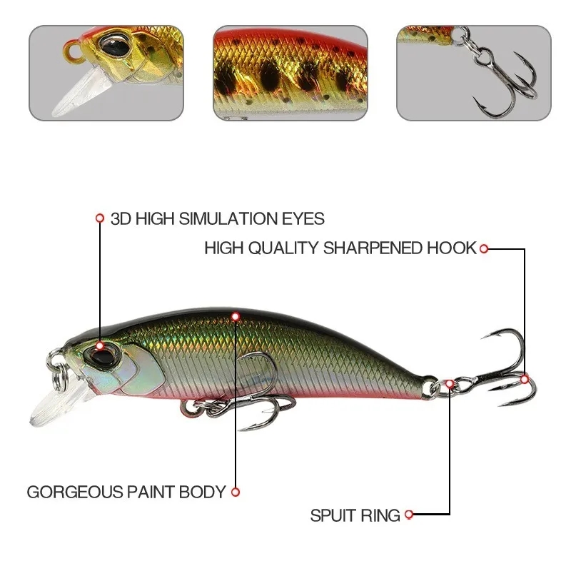 15 Stuks Sinking Minnow Vissen - Fishing Lure Jerkbait recensie en prijs