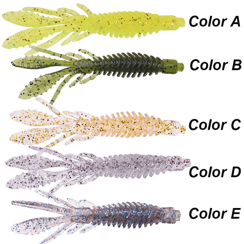 Westbass 5Pcs Zachte Larve Bai - Fishing Lure Soft Plastic recensie en prijs