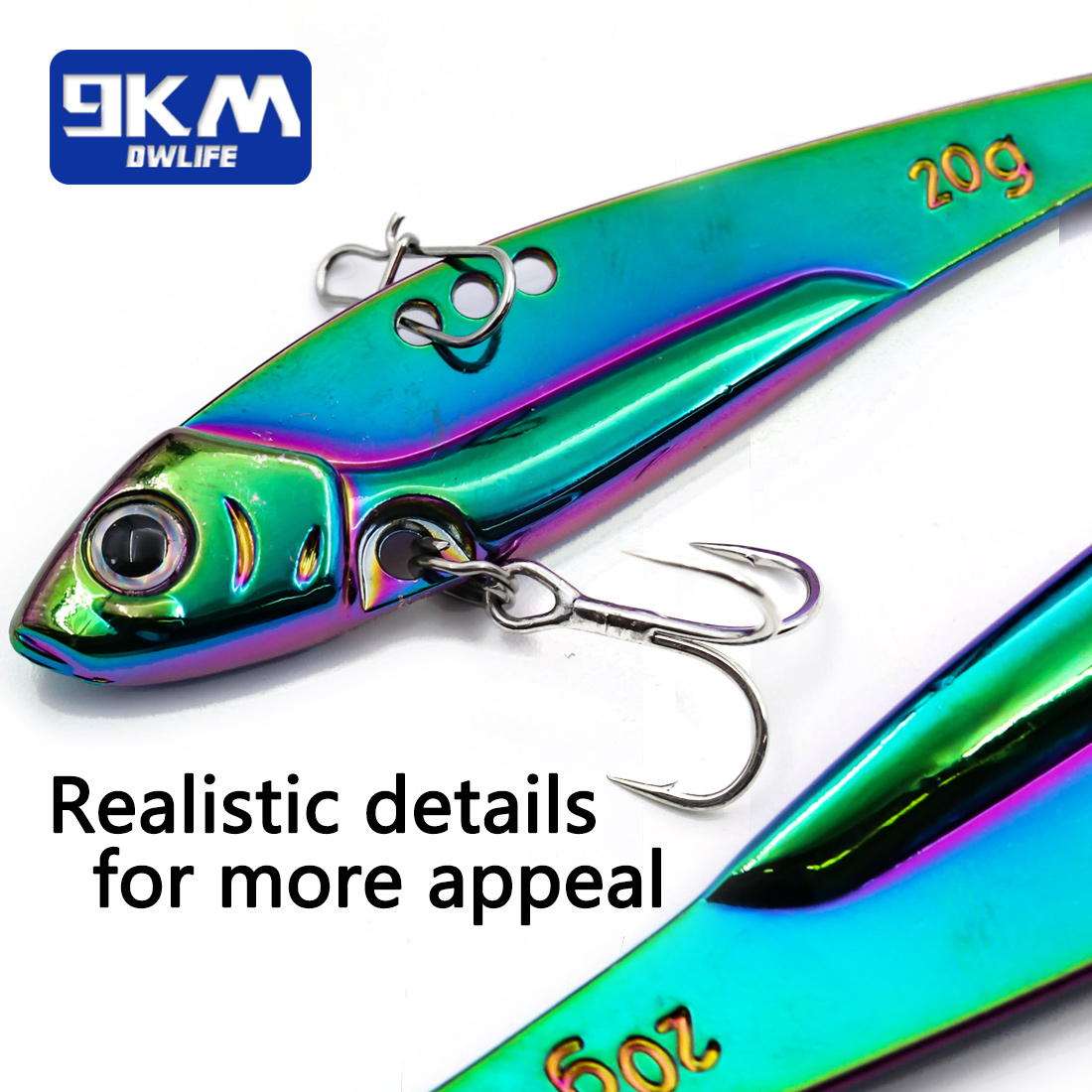 9KM 1PCS Metal Blade Vissen Lo - Fishing Lure Blade Bait recensie en prijs