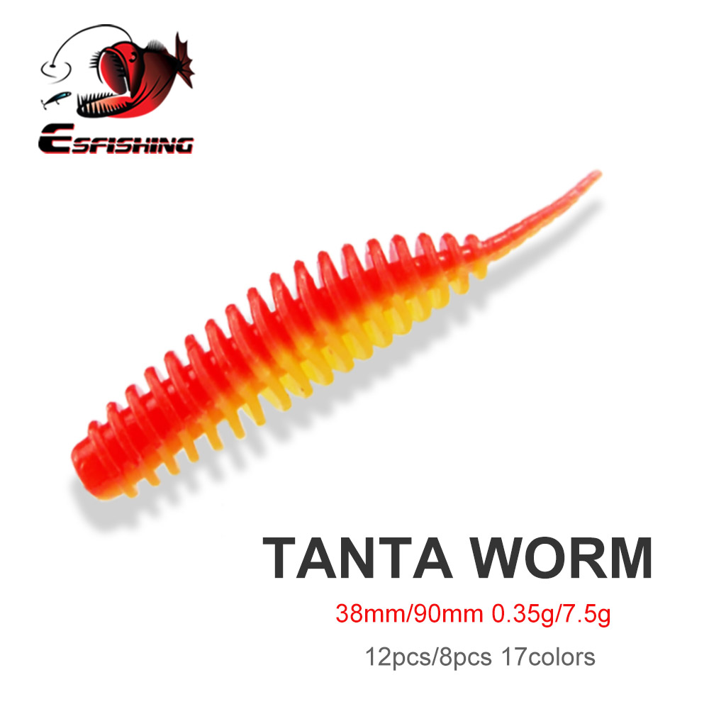 ESFISHING Vissen Worm Aas Lokm - Fishing Lure Soft Plastic recensie en prijs