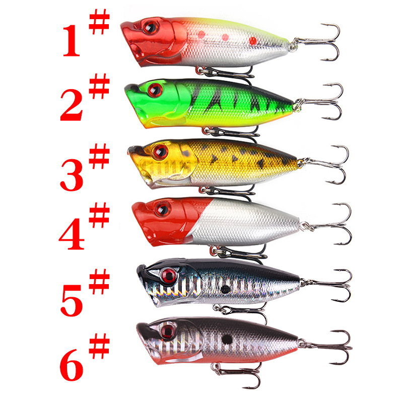 6 stks 6 kleuren (opp zak)/5 s - Fishing Lure Soft Plastic recensie en prijs